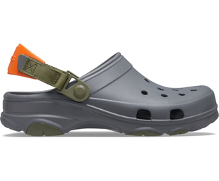 Crocs ALL-TERRAIN Clog Slate Grey / Multi Чоловічі Сабо Крокс Олл-Трейн Сірий 36-37