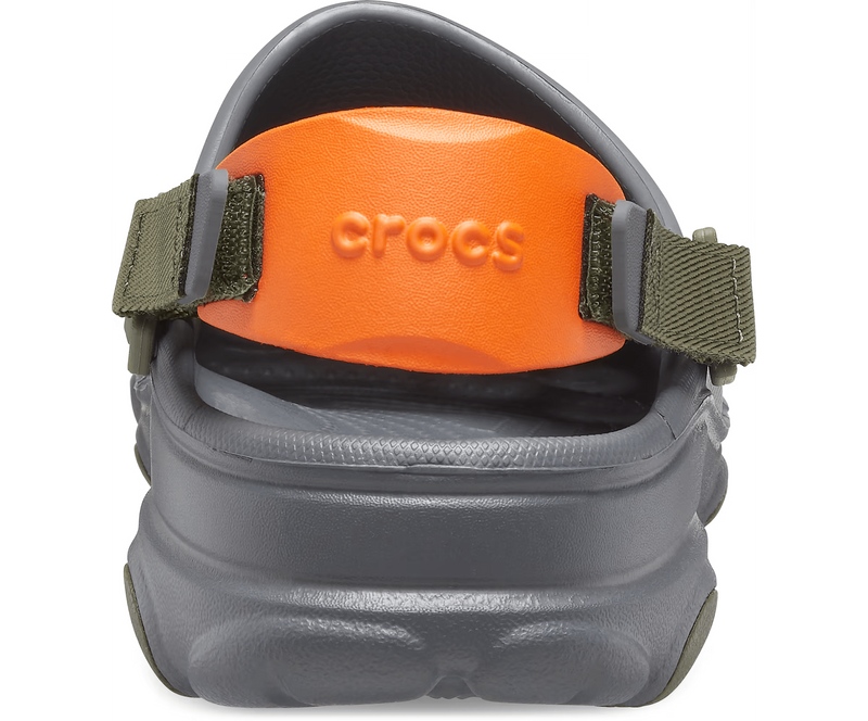 Crocs ALL-TERRAIN Clog Slate Grey / Multi Чоловічі Сабо Крокс Олл-Трейн Сірий 36-37