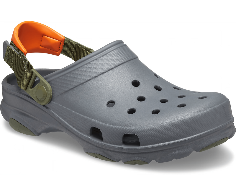 Crocs ALL-TERRAIN Clog Slate Grey / Multi Чоловічі Сабо Крокс Олл-Трейн Сірий 36-37