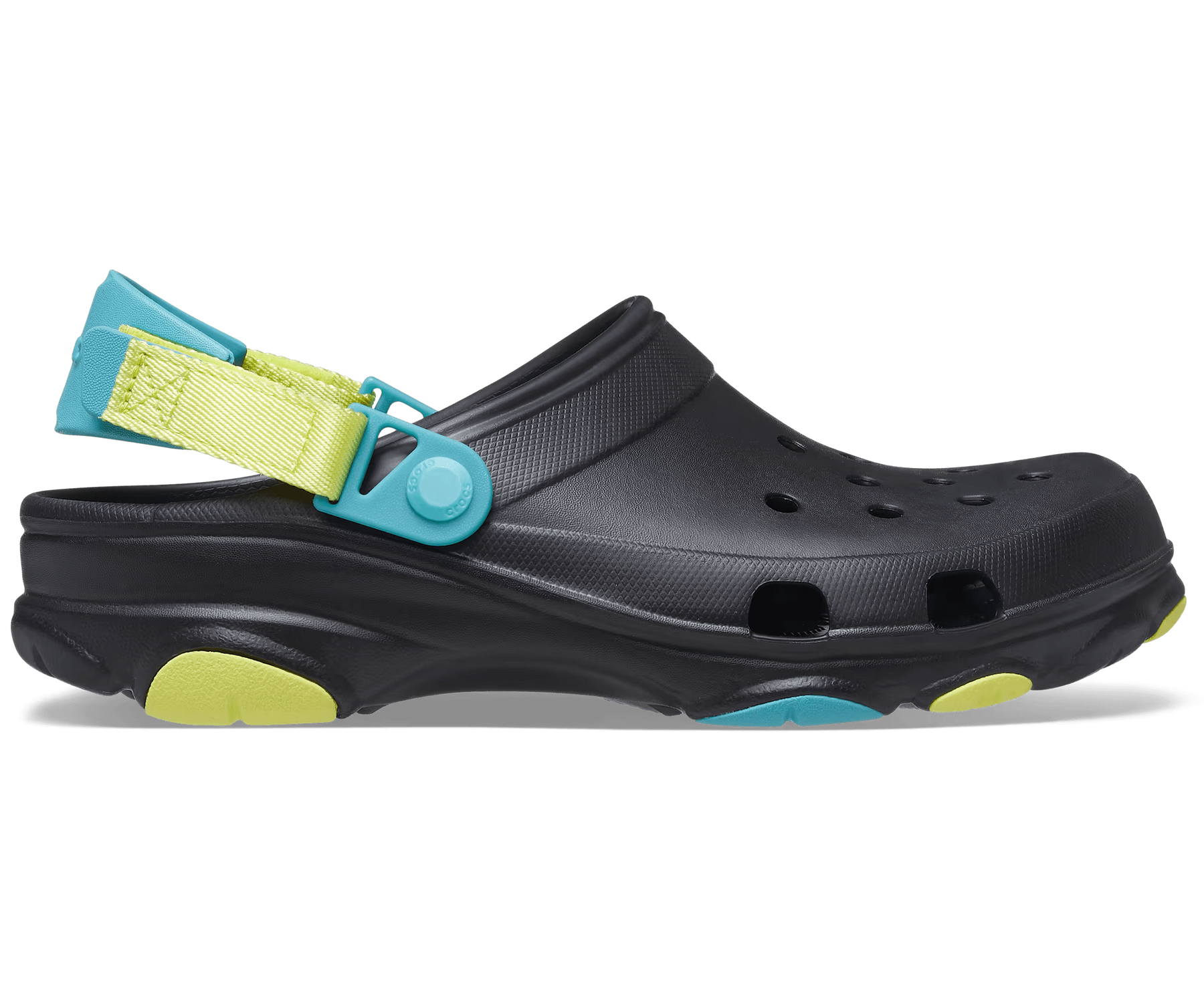 Crocs ALL-TERRAIN Clog Black/Multi Чоловічі Сабо Крокс Олл-Трейн Чорні 42