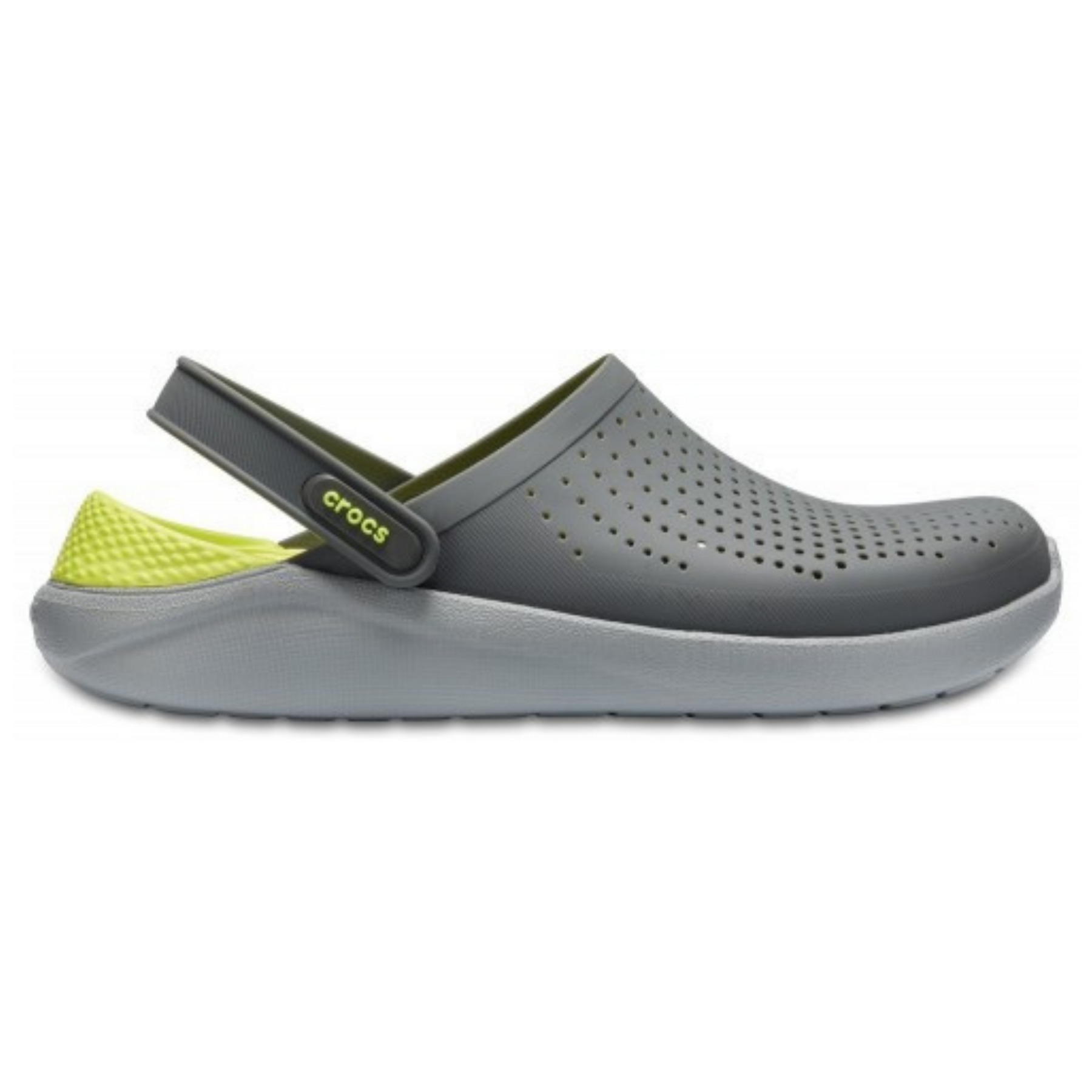 Crocs LiteRide Clog Grey/Light Green Мужские Женские Сабо Крокс Лайтрайд 40/41 19-38 фото