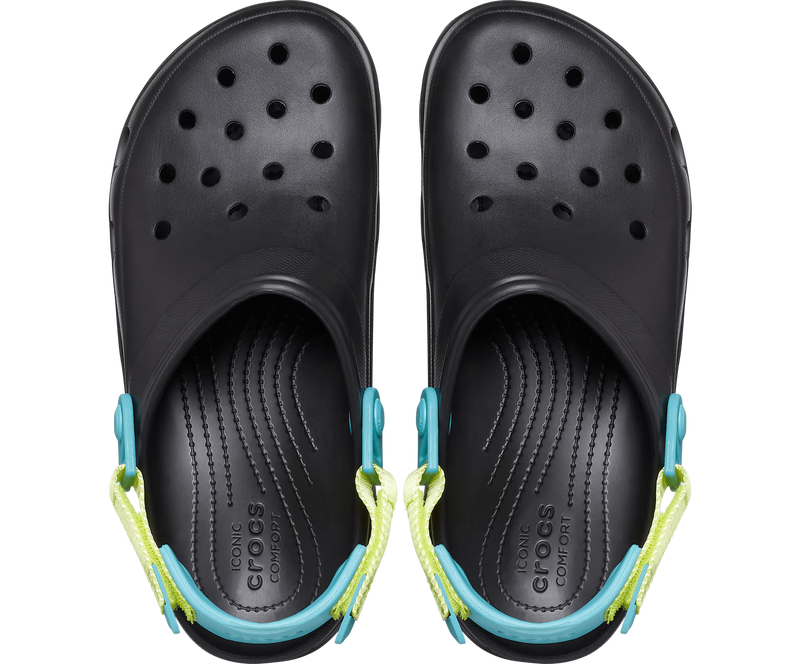 Crocs ALL-TERRAIN Clog Black/Multi Мужские Сабо Крокс Олл-Трейн Черный 46