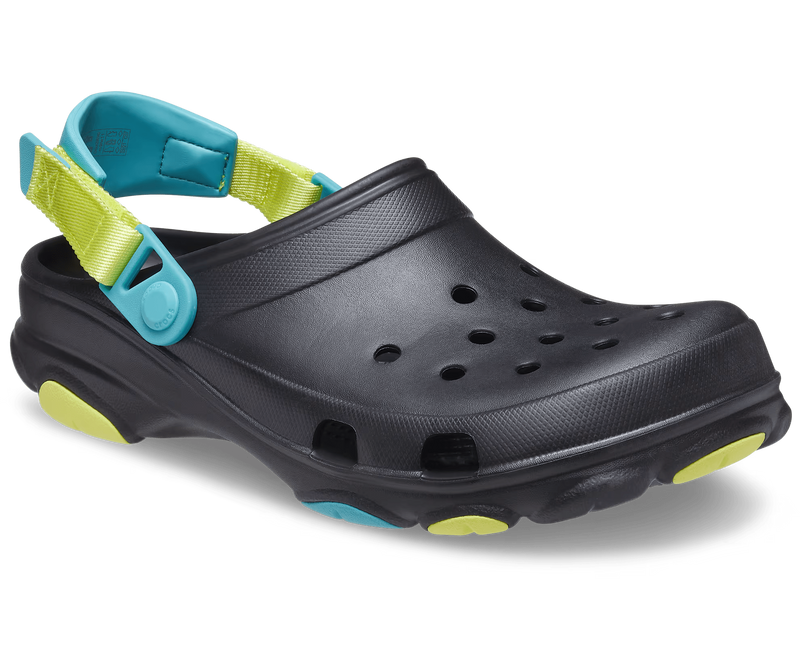 Crocs ALL-TERRAIN Clog Black/Multi Чоловічі Сабо Крокс Олл-Трейн Чорні 45