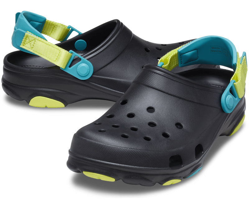 Crocs ALL-TERRAIN Clog Black/Multi Мужские Сабо Крокс Олл-Трейн Черный 42