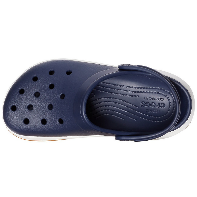 Crocs Crocband Full Force Clog Navy Чоловічі Жіночі Сабо Крокс Крокбенд Фулл Форс 40/41 206122 фото