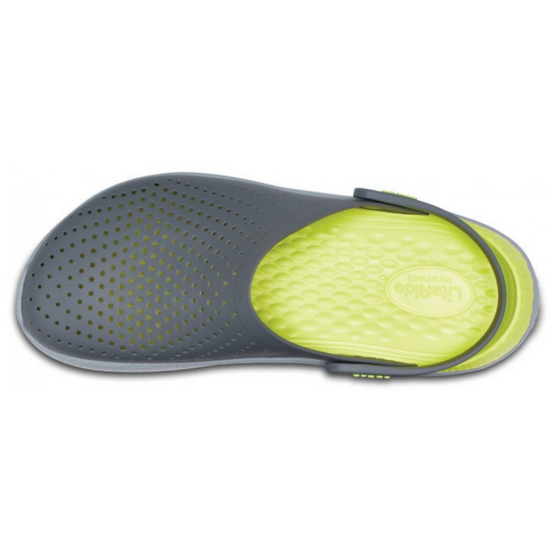 Crocs LiteRide Clog Grey/Light Green Чоловічі Жіночі Сабо Крокс Лайтрайд 40/41 19-38 фото