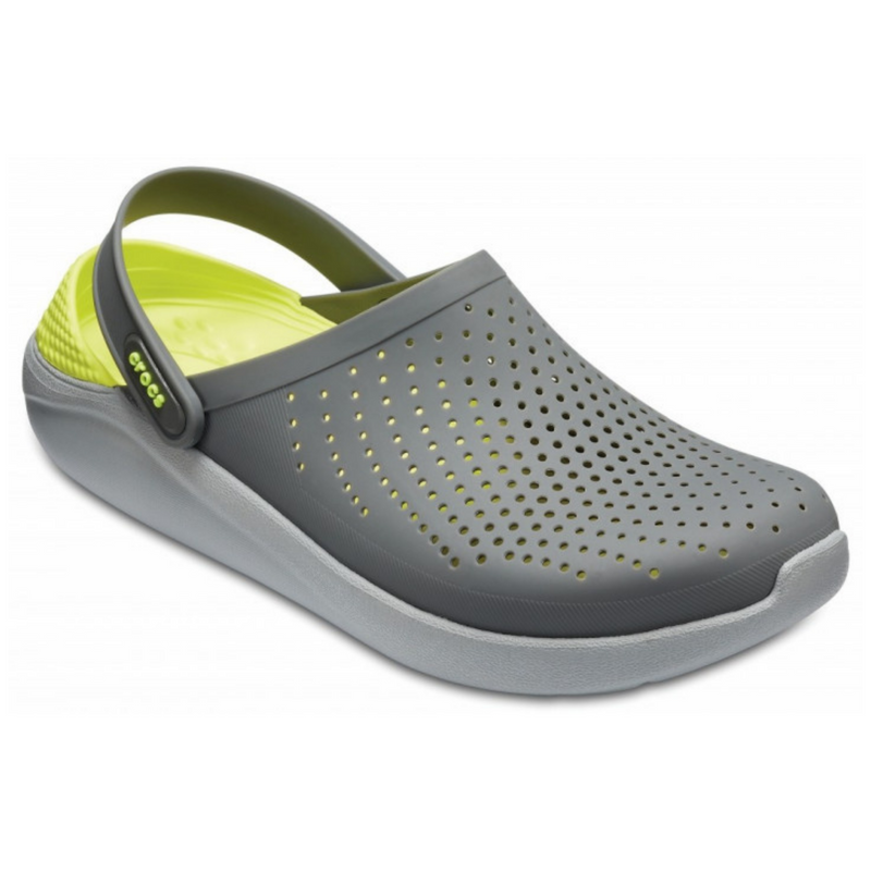 Crocs LiteRide Clog Grey/Light Green Чоловічі Жіночі Сабо Крокс Лайтрайд 40/41 19-38 фото