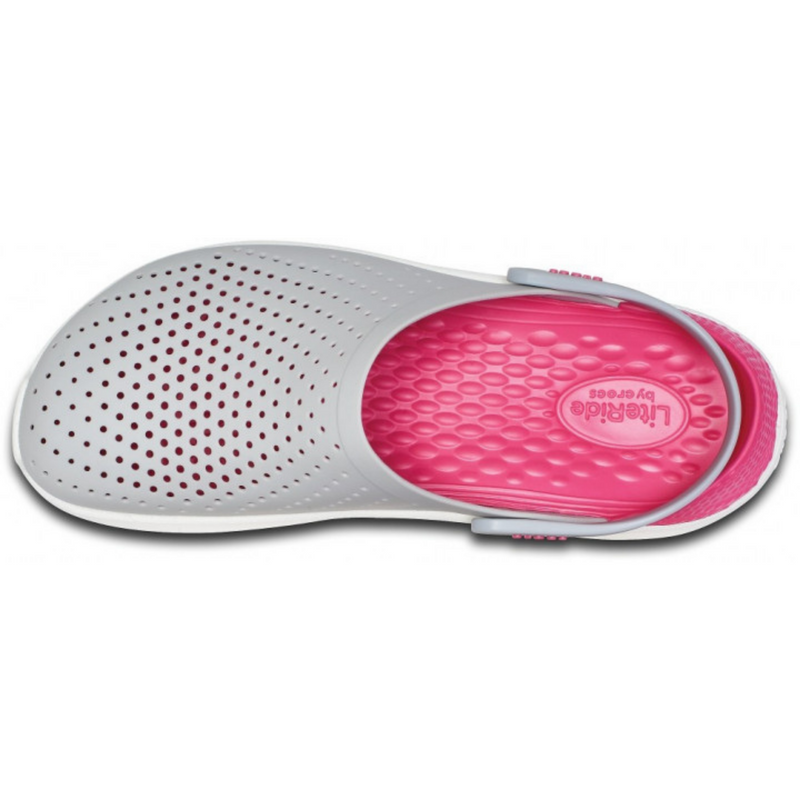 Crocs LiteRide Clog Pearl/White Жіночі Сабо Крокс Лайтрайд 40/41 22-38 фото Crocs LiteRide Clog Pearl/White Жіночі Сабо Крокс Лайтрайд 40/41 22-38 фото