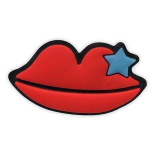Jibbitz Red lips | Джибітс Червоні губи 43 фото