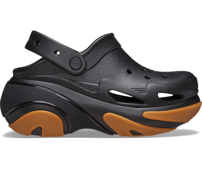 Bubble Crush Clog Black / Gum Жіночі Сабо Крокс Бабл Краш Чорні 39 210061 фото Bubble Crush Clog Black / Gum Жіночі Сабо Крокс Бабл Краш Чорні 39 210061 фото