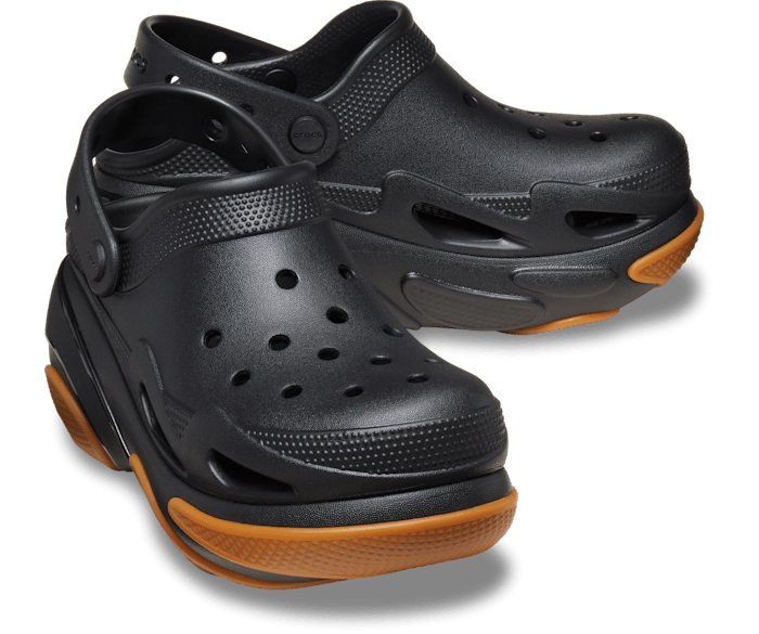 Bubble Crush Clog Black / Gum Жіночі Сабо Крокс Бабл Краш Чорні 39 210061 фото Bubble Crush Clog Black / Gum Жіночі Сабо Крокс Бабл Краш Чорні 39 210061 фото