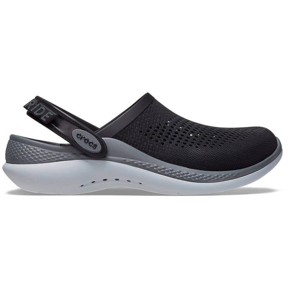 Crocs LiteRide 360 Clog Black/Slate Grey Мужские Женские Сабо Крокс Лайтрайд 360 (36) 421-34 фото