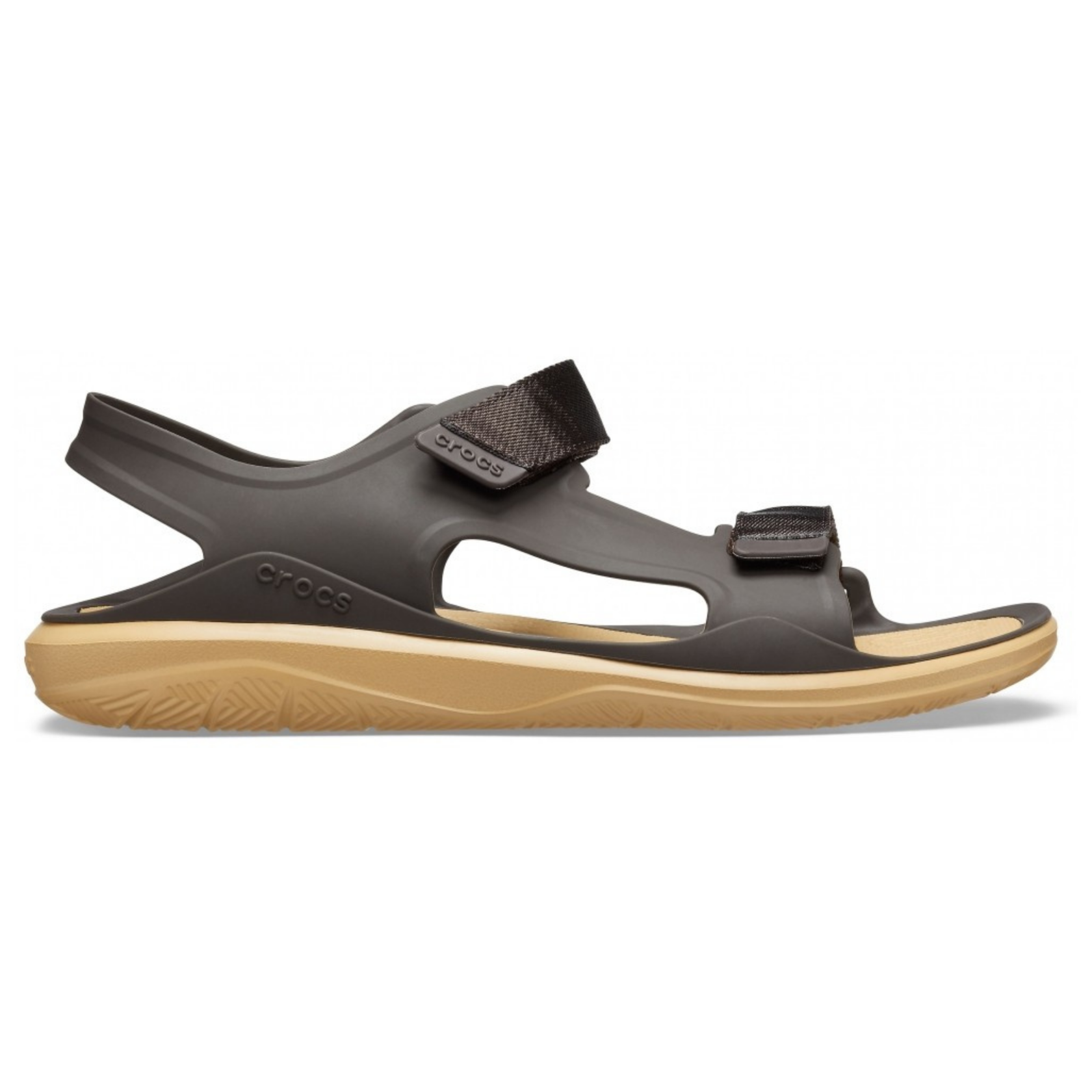 Crocs Swiftwater Expedition Sandal Espresso/Tan Мужские Сандалии 42 206526 фото