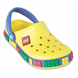 Crocs Kids' Crocband LEGO Yellow Дитячі Сабо Крокс Крокбенд Лего Кідс 34 12080 фото 2