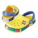 Crocs Kids' Crocband LEGO Yellow Дитячі Сабо Крокс Крокбенд Лего Кідс 34 12080 фото 5