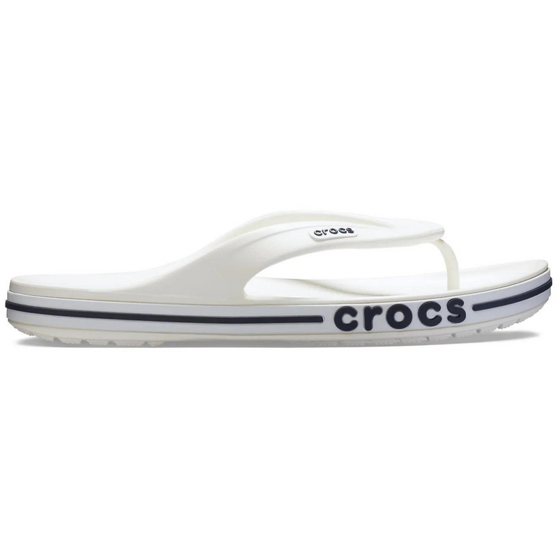 Crocs Bayaband Flip White Мужские Женские Вьетнамки Крокс Баябенд Флип 44 205393 фото