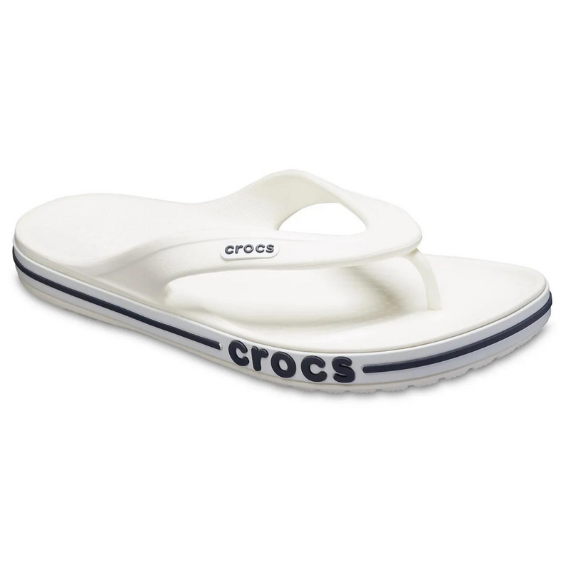 Crocs Bayaband Flip White Мужские Женские Вьетнамки Крокс Баябенд Флип 44 205393 фото