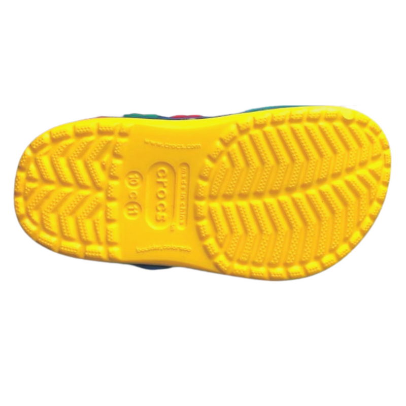 Crocs Kids' Crocband LEGO Yellow Дитячі Сабо Крокс Крокбенд Лего Кідс 34 12080 фото