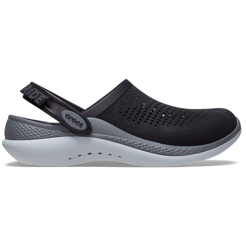 Crocs LiteRide 360 Clog Black/Slate Grey Чоловічі Жіночі Сабо Крокс Лайтрайд 360 (36) 421-34 фото