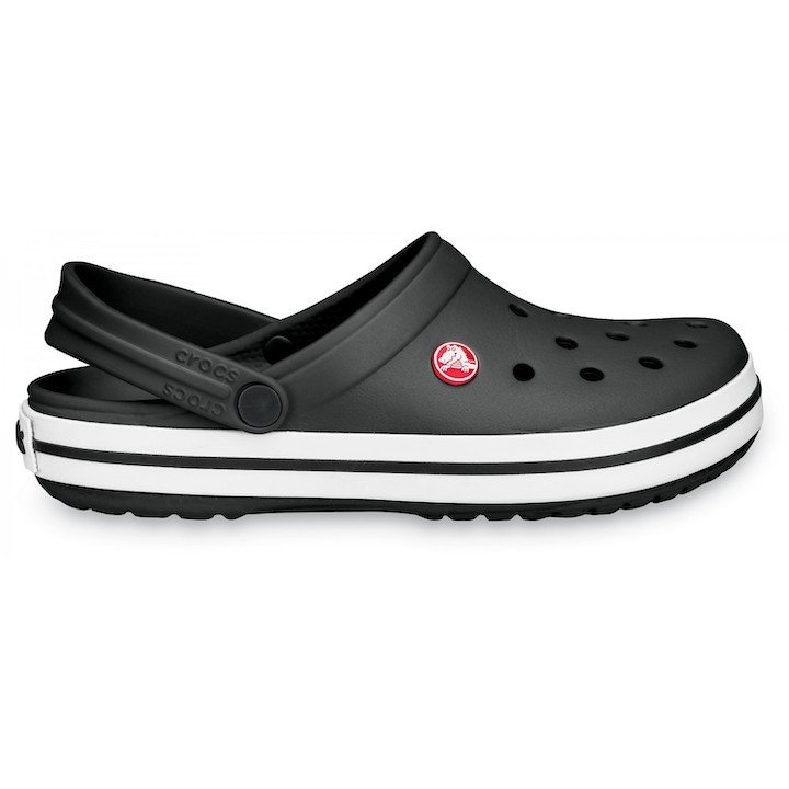 Crocs Crocband Clog Black Чоловічі Жіночі Сабо Крокс Крокбенд 45 11016 фото