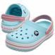 Crocs Kids’ Crocband Clog Ice Blue / White Дитячі Сабо Крокс Крокбенд Кідс 26 204537 фото 5