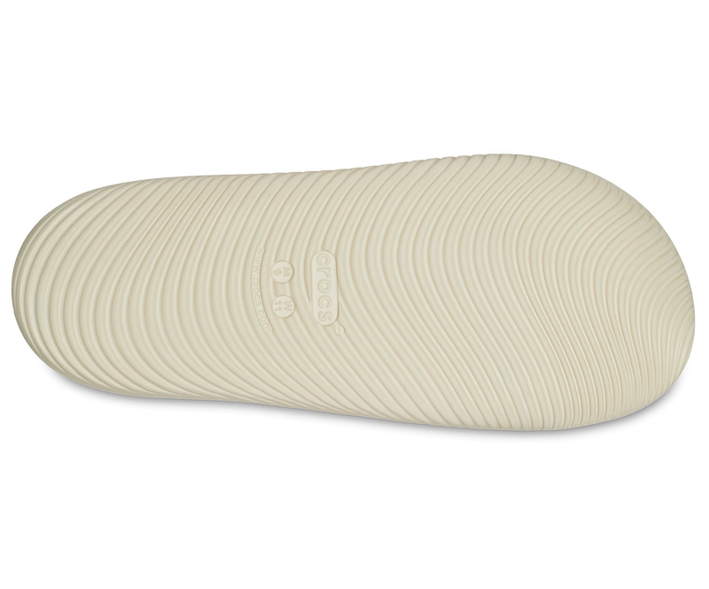 Crocs Mellow Recovery Slide Bone Чоловічі Жіночі Шлопанці Мєллоу Рекавері Бежевий 42 208392 фото