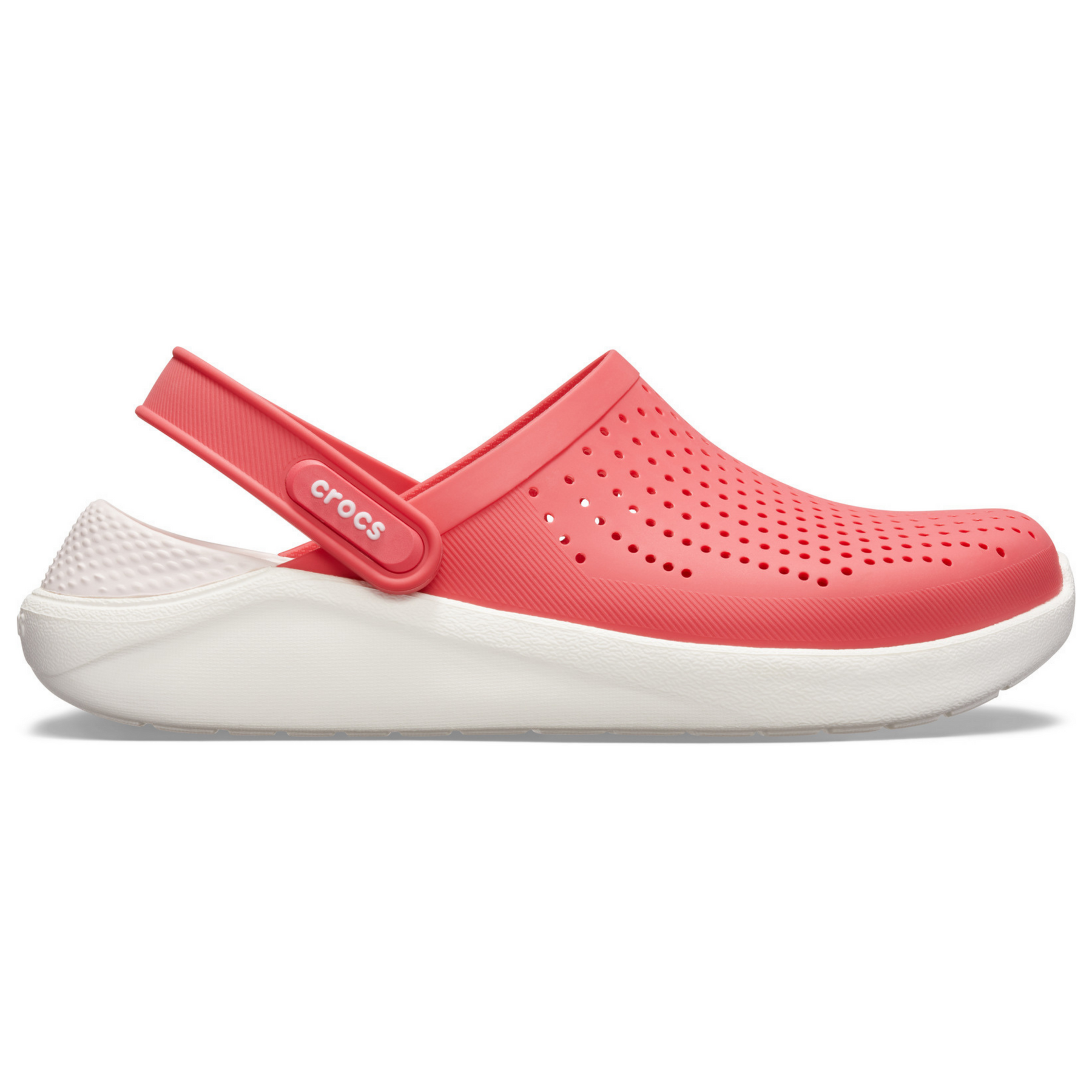 Crocs LiteRide Clog Poppy / White Жіночі Сабо Крокс Лайтрайд 40/41 373-38 фото