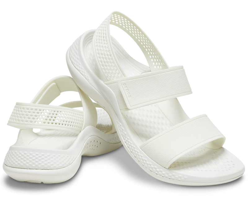 Crocs Women's LiteRide 360 Sandal Almost White Жіночі Сандалі Крокс Лайтрайд 360 Білі(36) 206711-1CN фото