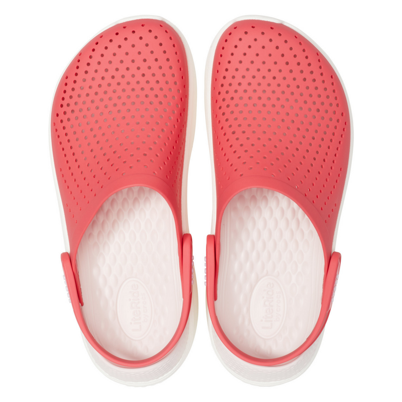 Crocs LiteRide Clog Poppy / White Жіночі Сабо Крокс Лайтрайд 40/41 373-38 фото