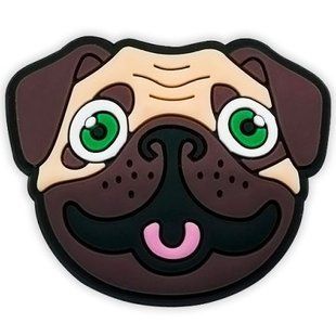 Jibbitz Pug | Джибітс Мопс 254 фото