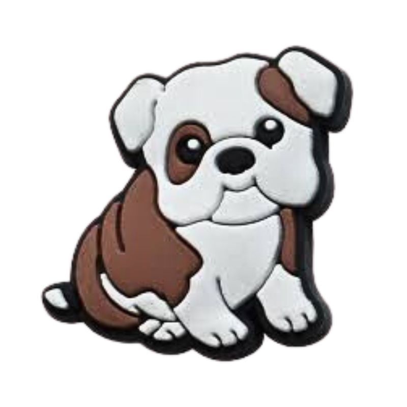 Jibbitz Puppy Bulldog | Джибітс Цуценя бульдога 137 фото Jibbitz Puppy Bulldog | Джибітс Цуценя бульдога 137 фото