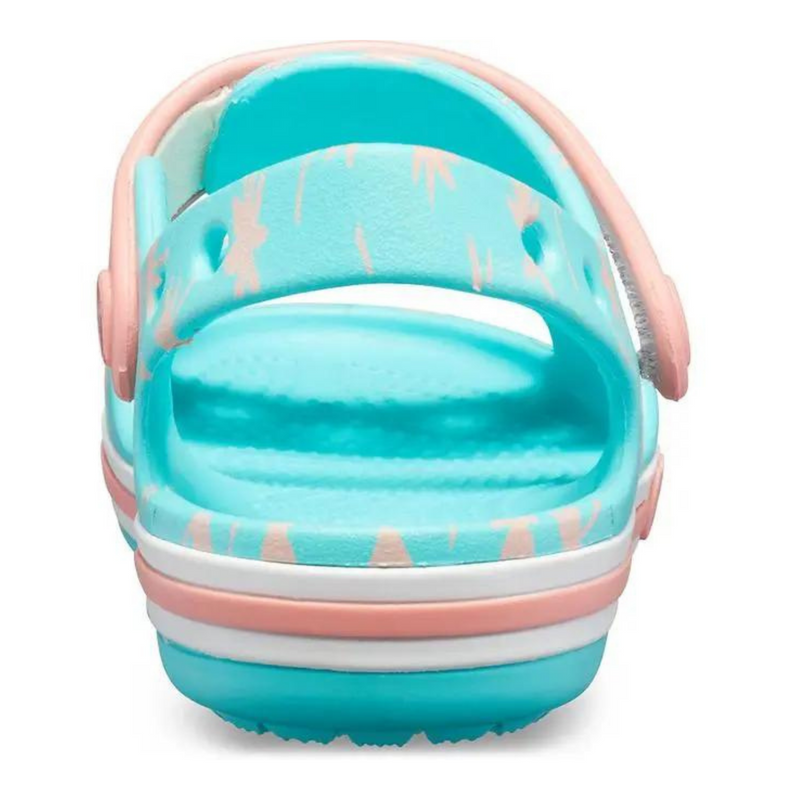 Crocs Kids’ Bayaband Sandal Pool Blue & Peach Детские Сандалии Крокс Баябенд Кидс 31-32 205400 фото