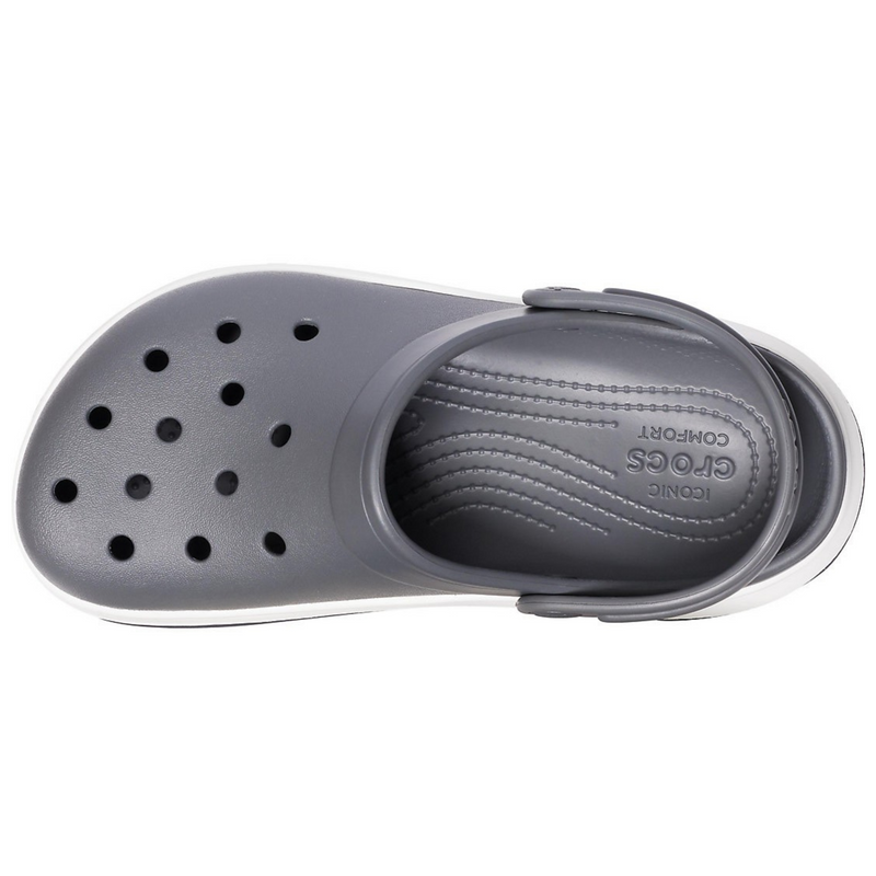 Crocs Crocband Full Force Clog Grey Чоловічі Жіночі Сабо Крокс Крокбенд Фулл Форс 39 206122 фото