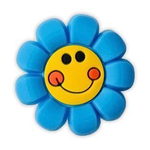 Jibbitz Blue Flower | Джибітс Синя квітка 68 фото