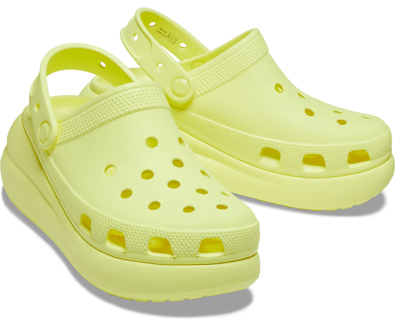 Crocs Classic Crush Clog Sulphur Женские Сабо Крокс Классик Краш 37