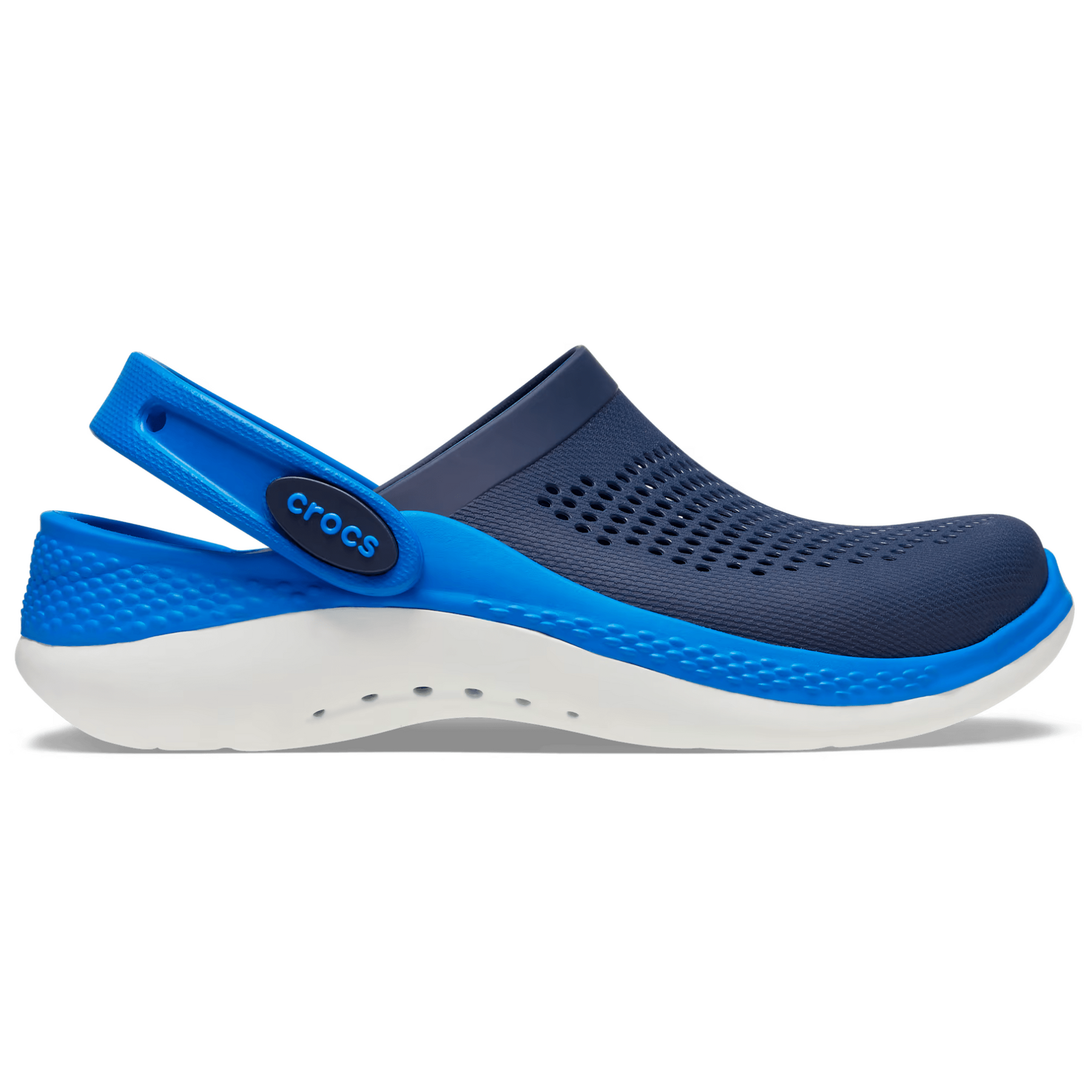 Детские Crocs Kids’ LiteRide Clog Navy / Bright Cobalt | Сабо Крокс Лайтрайд 360 Синие 26 207021 фото