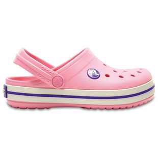 Crocs Kids&rsquo; Crocband Clog Peony Pink / Stucco Дитячі Сабо Крокс Крокбенд Кідс 34 204537 фото