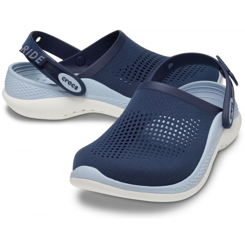 Crocs LiteRide 360 Clog Navy / Blue Grey Чоловічі Жіночі Сабо Крокс Лайтрайд 360 (44) 435-41 фото
