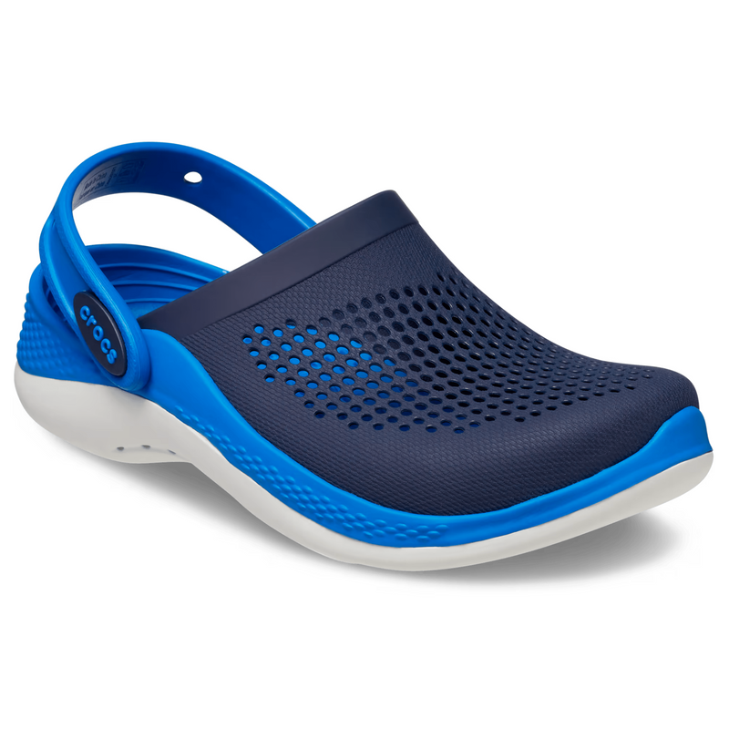 Дитячі Crocs Kids’ LiteRide 360 Clog Navy / Bright Cobalt | Сабо Крокс Лайтрайд 360 Сині 33 207021 фото