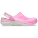 Детские Crocs Kids’ LiteRide Clog Taffy Pink / Ballerina Pink | Сабо Крокс Лайтрайд 360 Розовые 34 207021 фото 1