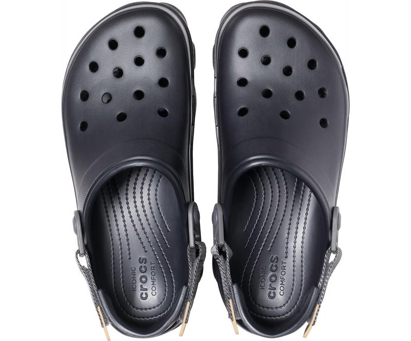 Crocs ALL-TERRAIN Clog Black Чоловічі Сабо Крокс Олл-Трейн Чорний 38-39