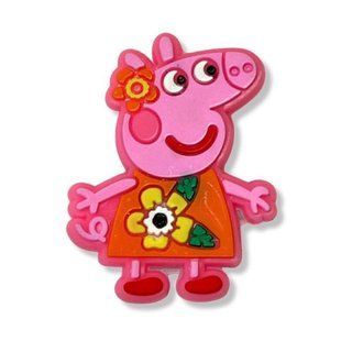 Jibbitz Flower Peppa | Джибітс Квіткова Пеппа 119 фото