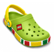 Crocs Kids' Crocband LEGO Green Детские Сабо Крокс Крокбенд Лего Кидс 34 12080 фото 2