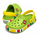 Crocs Kids' Crocband LEGO Green Дитячі Сабо Крокс Крокбенд Лего Кідс 34 12080 фото 5